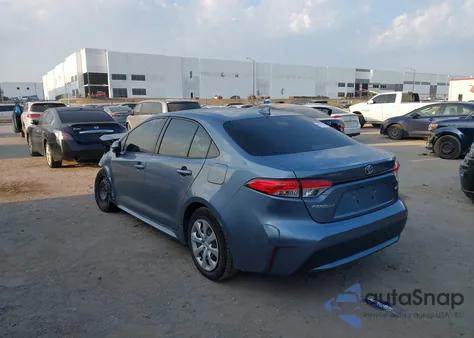 2020 Toyota Corolla Le from USA, damaged, VIN JTDEPRAE7LJ106721